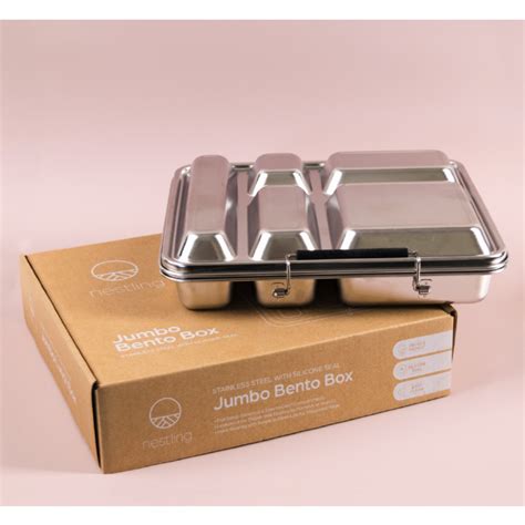 nestling stainless steel bento box